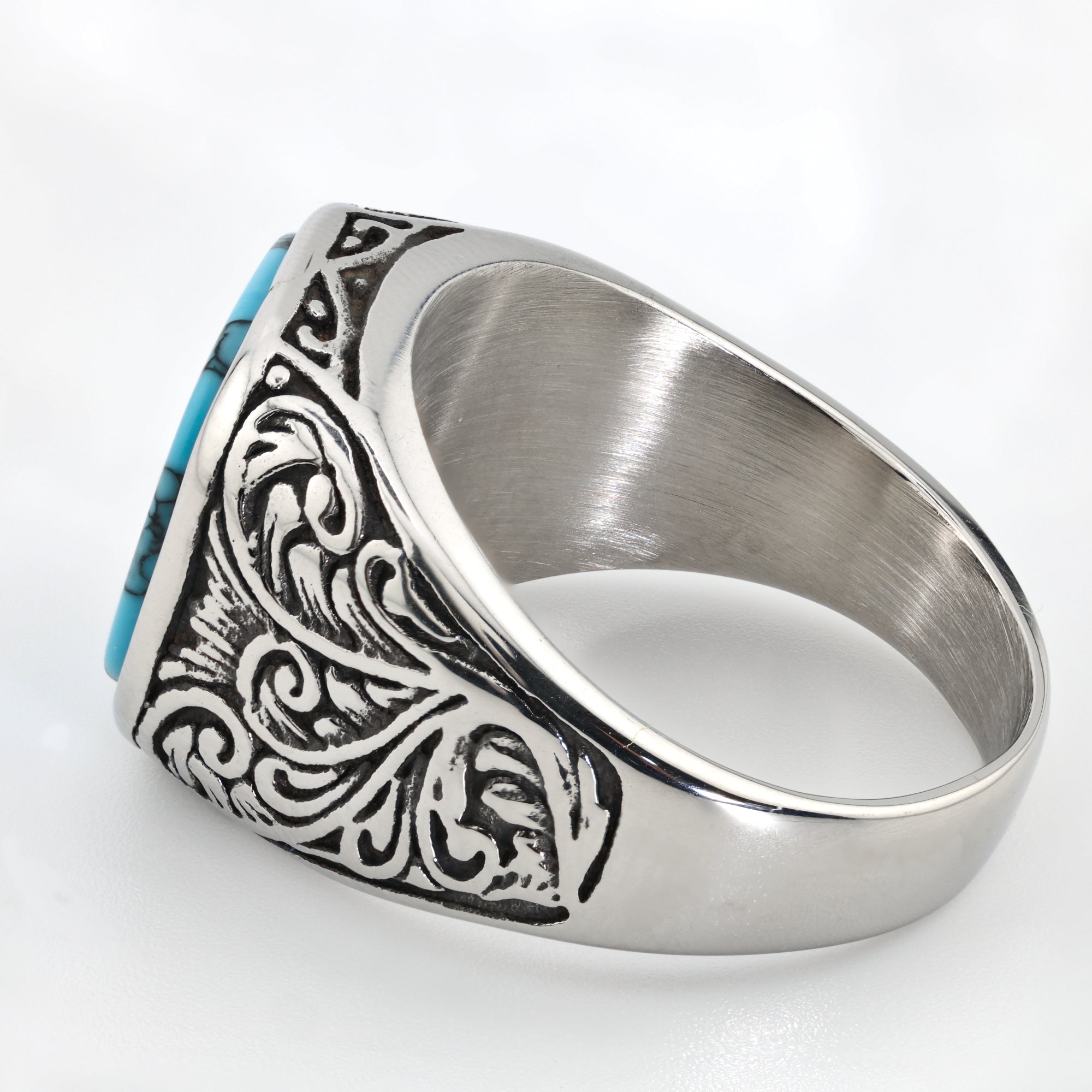 Azure Royal Signet Ring