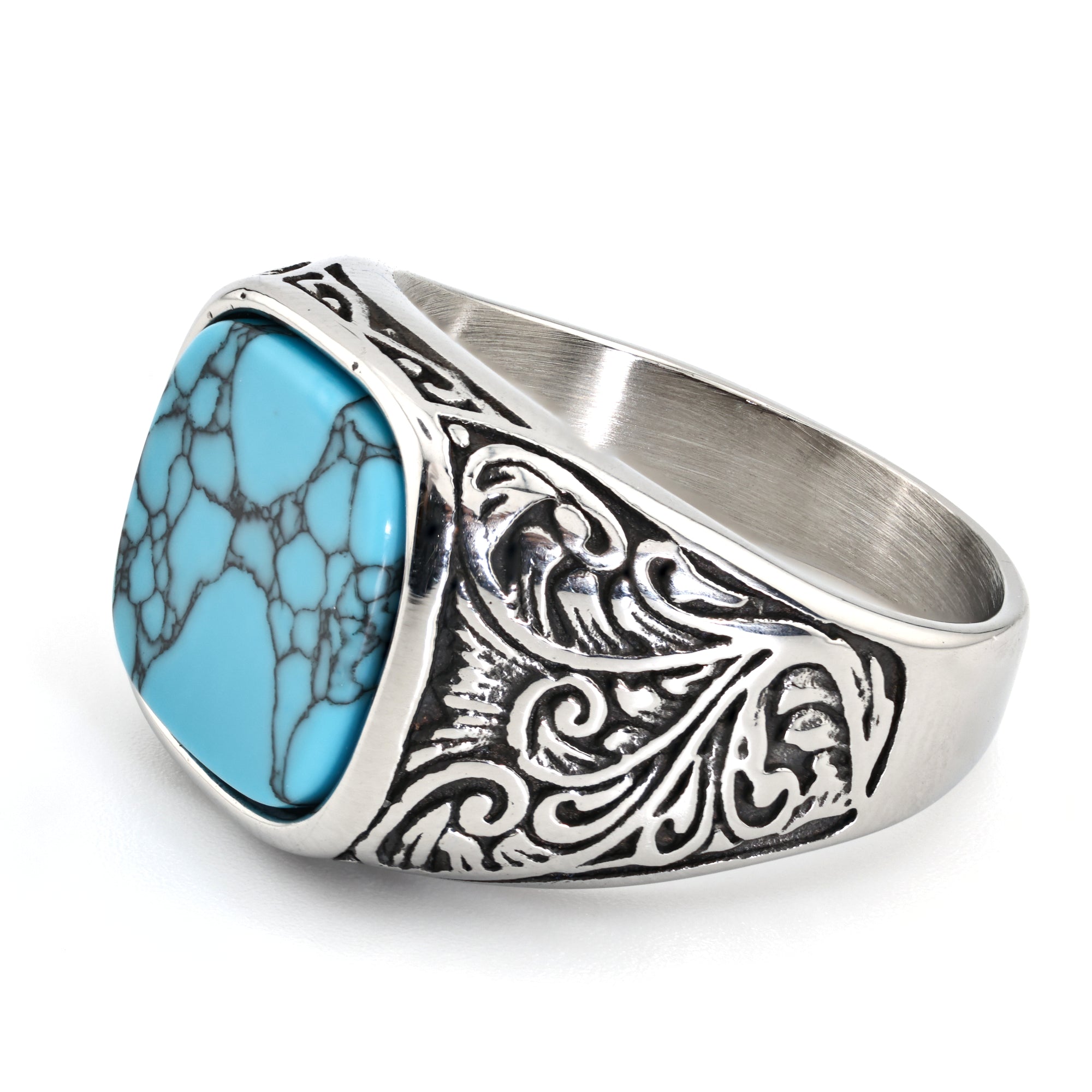Azure Royal Signet Ring