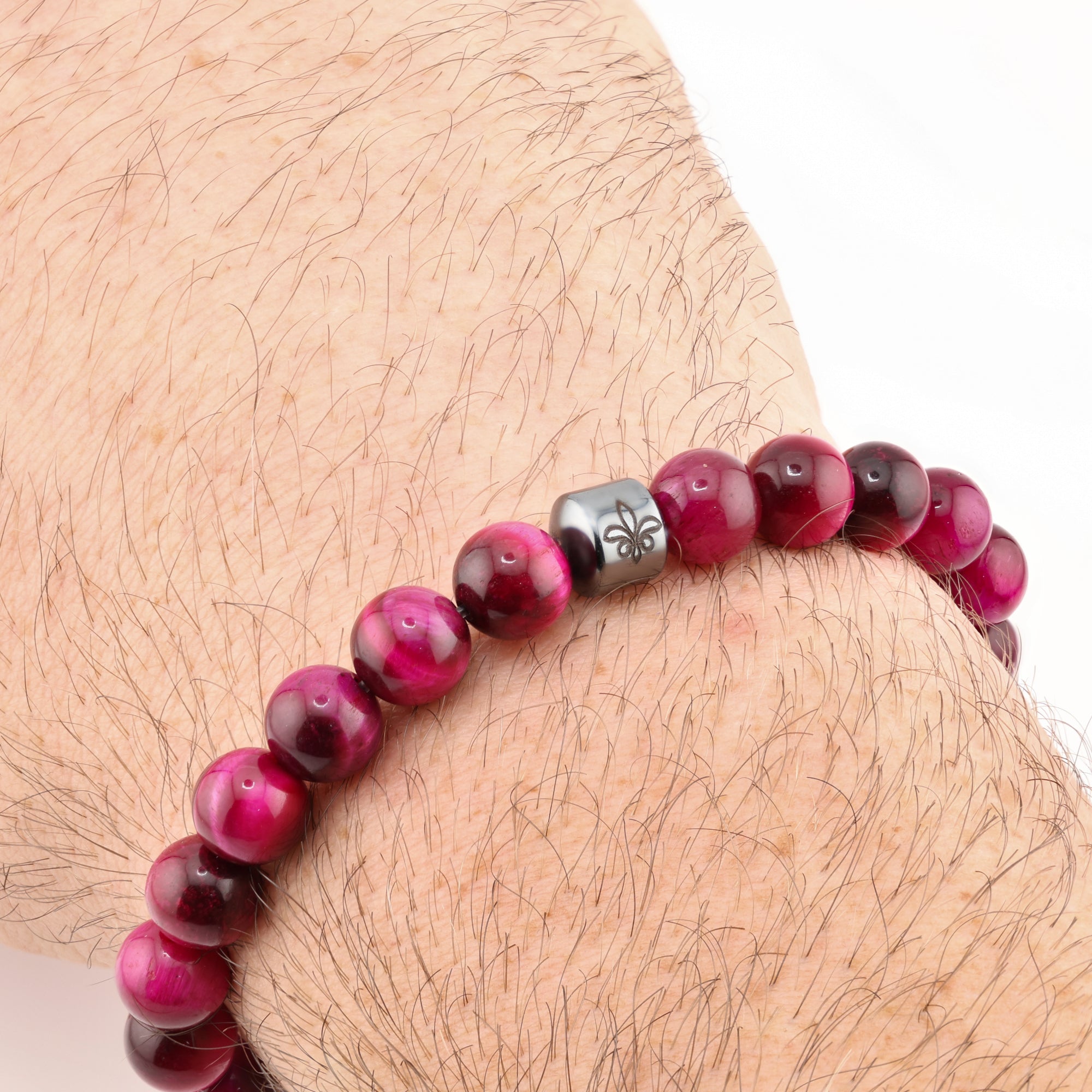 Pink Tiger's Eye Bracelet