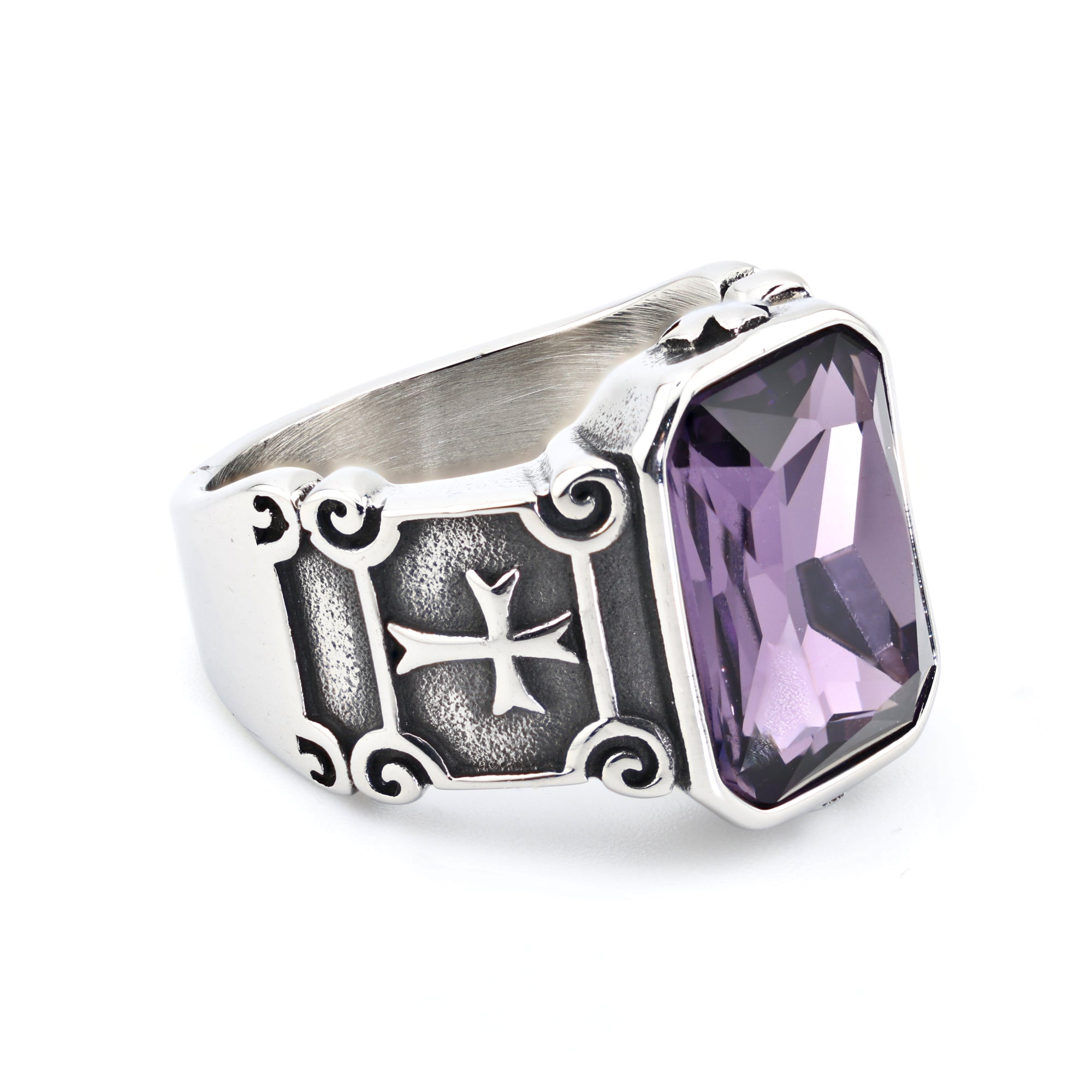 Purple Heavenly Templar Ring