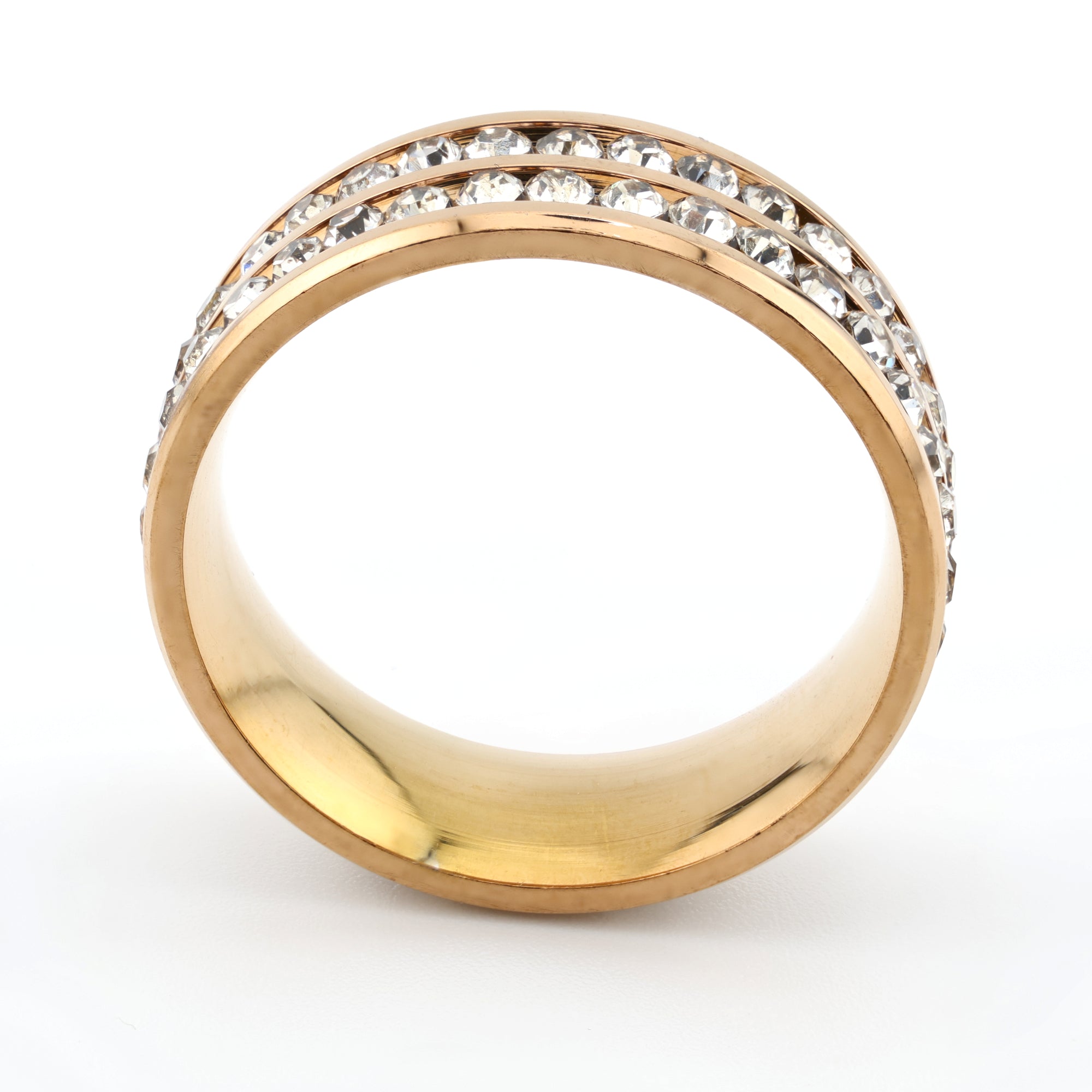 Rose Gold Halo Ring
