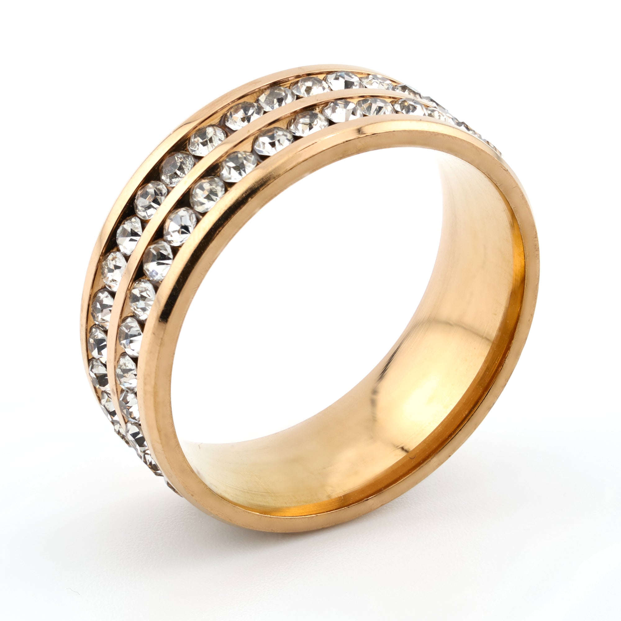 Rose Gold Halo Ring