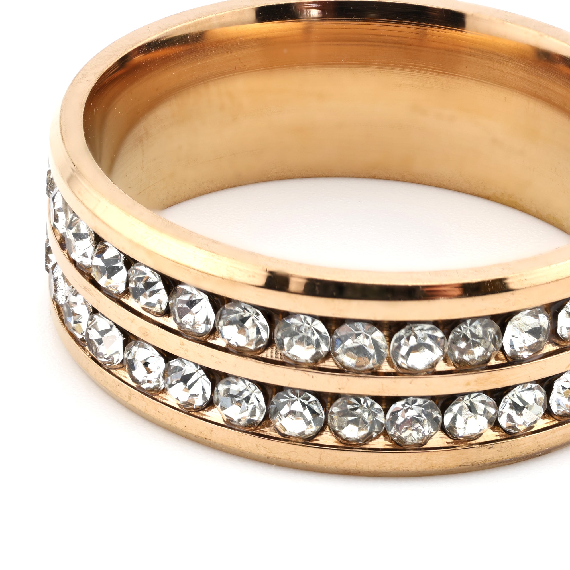 Rose Gold Halo Ring