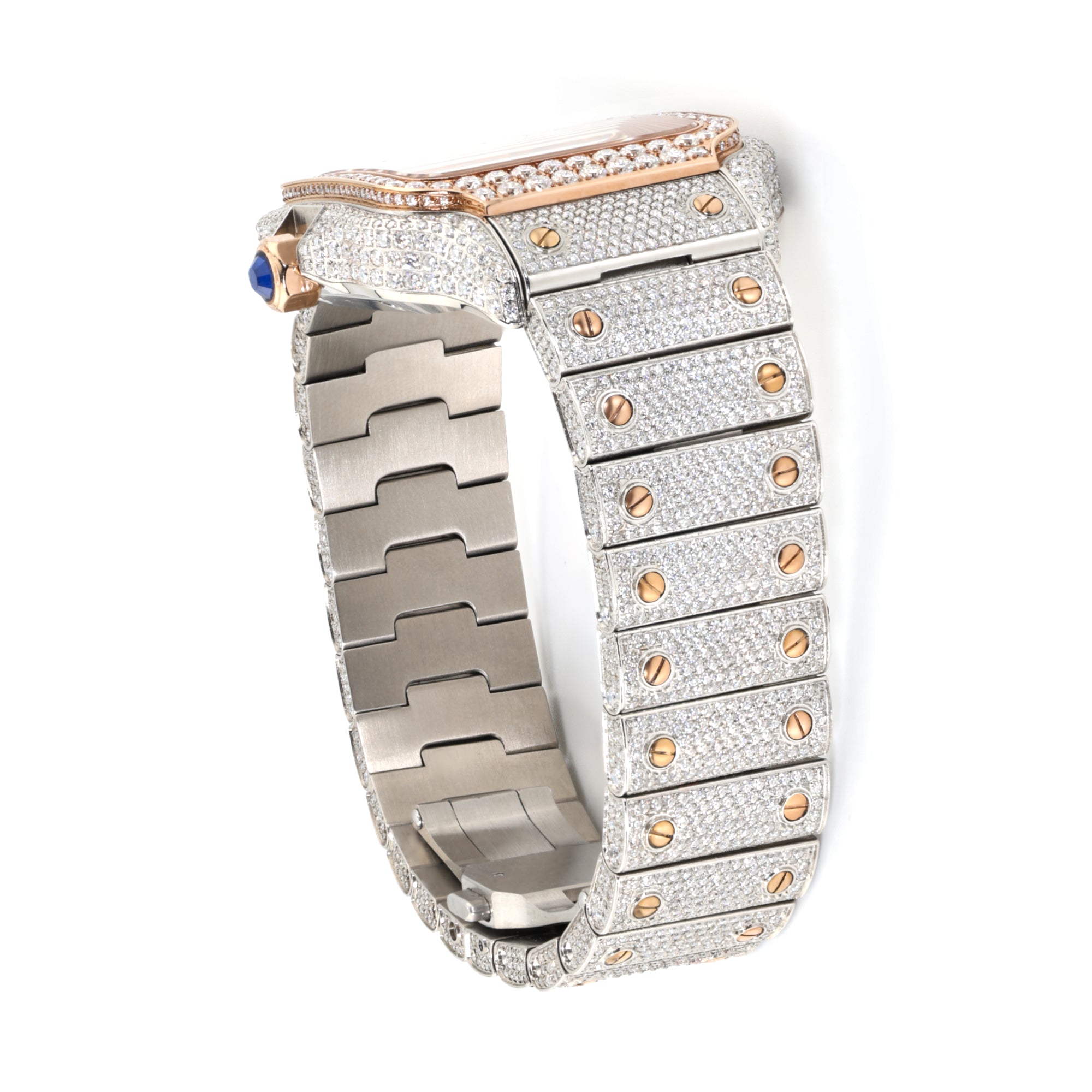 Monarch-Rose Moissanite Automatic