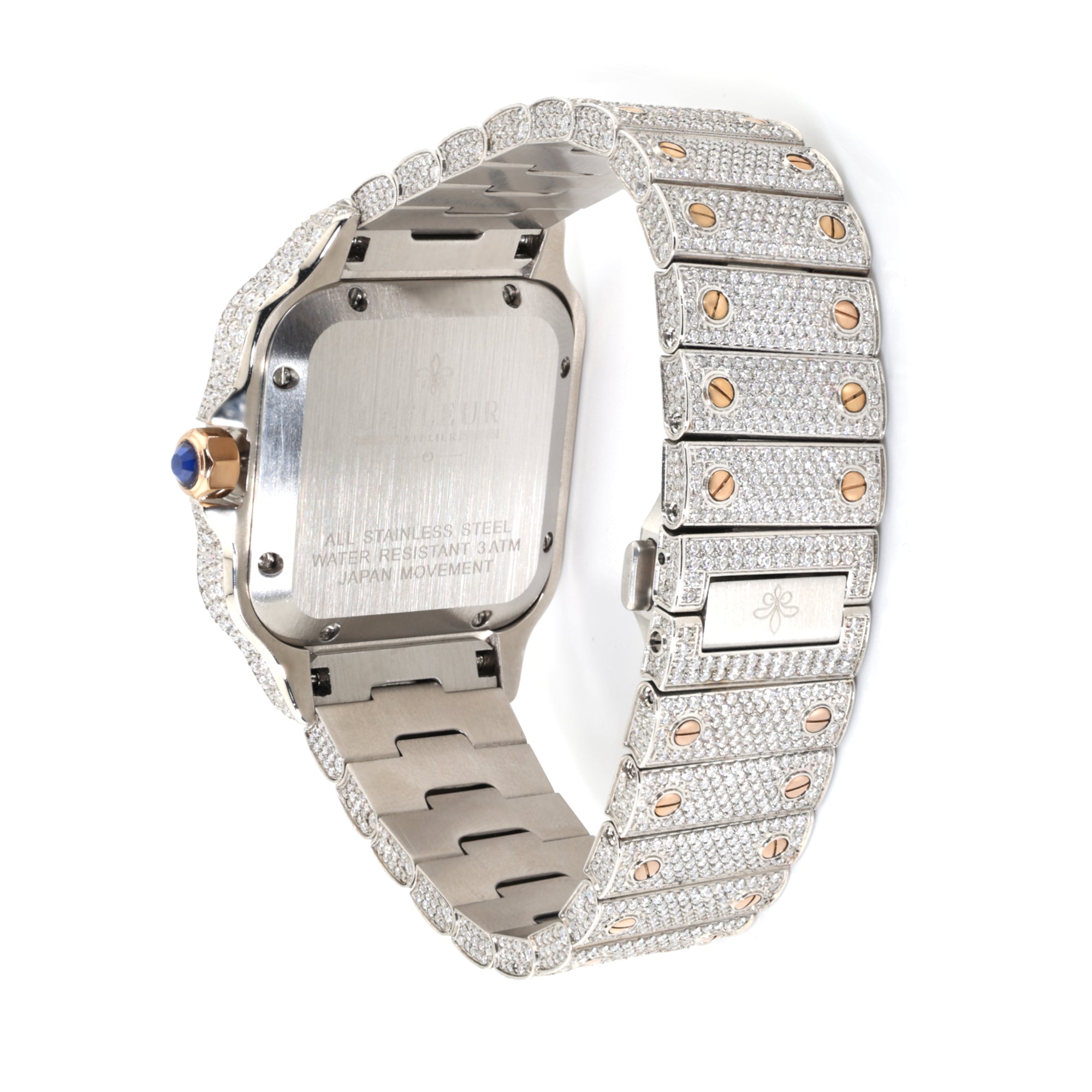 Monarch-Rose Moissanite Automatic