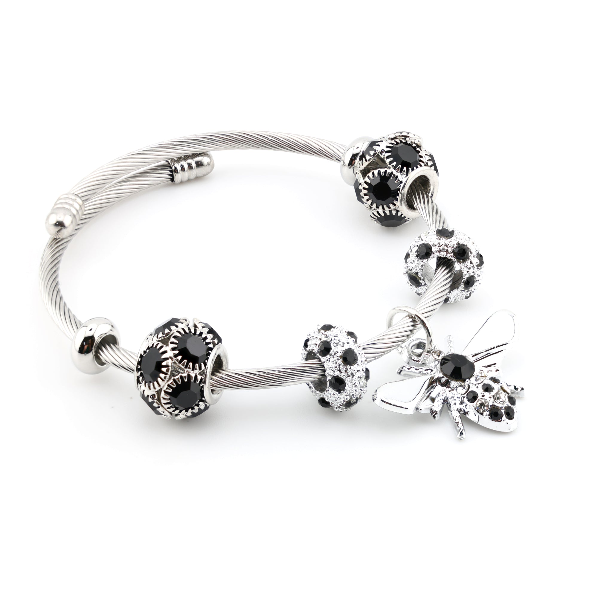 Argenta Noir Hive Bracelet