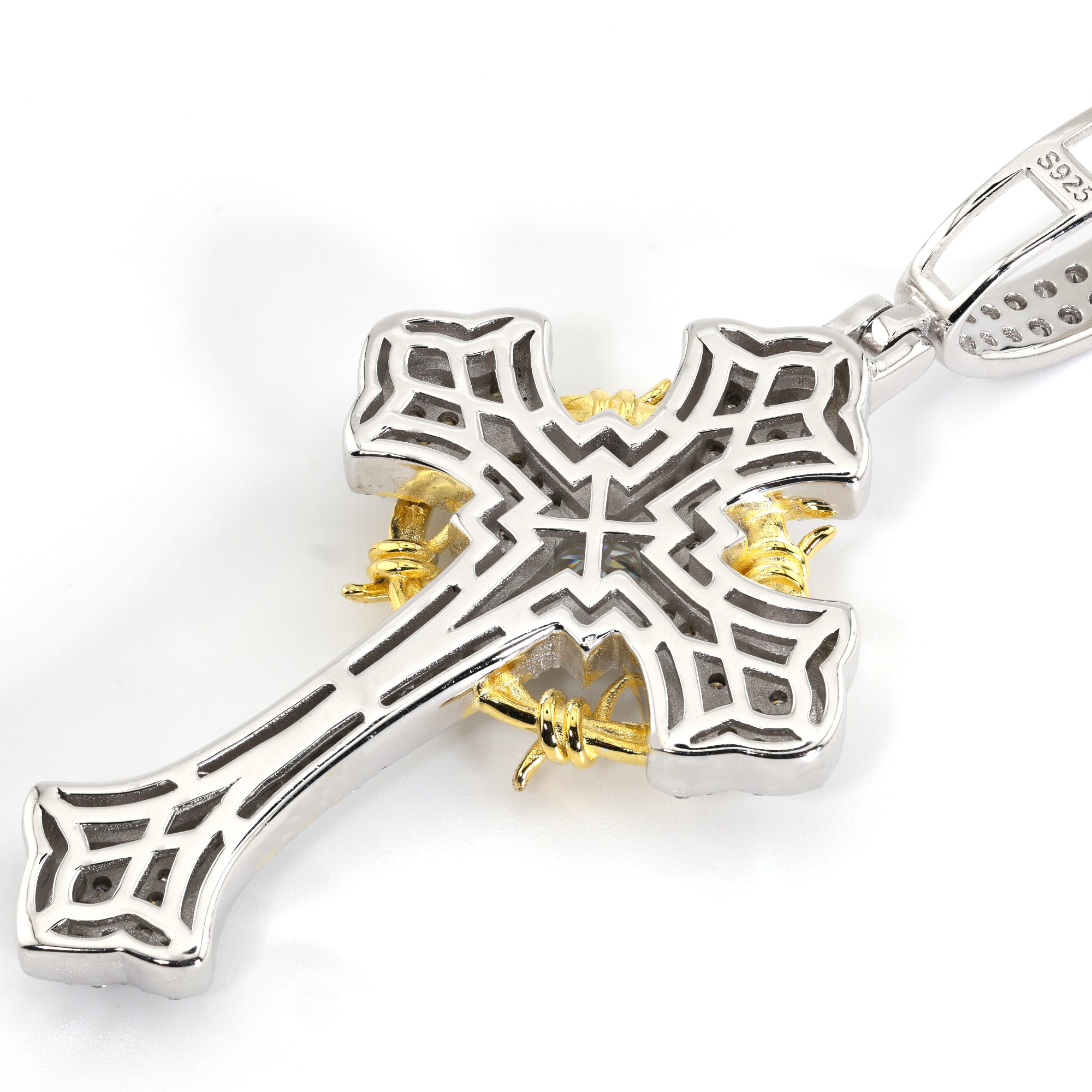 Argentum Divine Cross Pendant