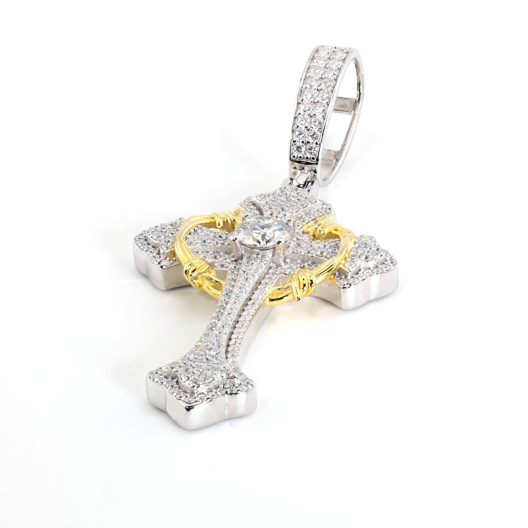 Argentum Divine Cross Pendant