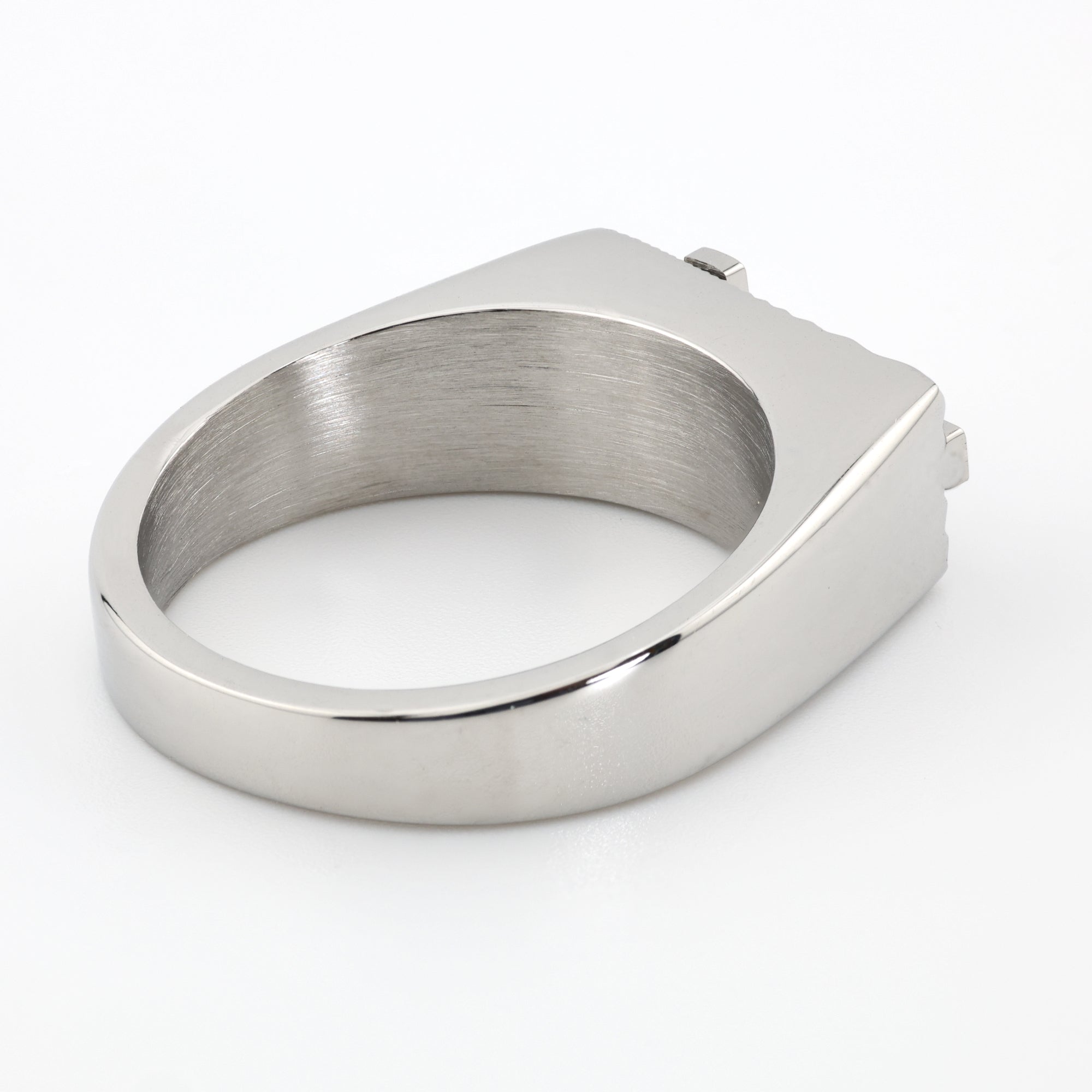Chrome Covenant Cross Ring