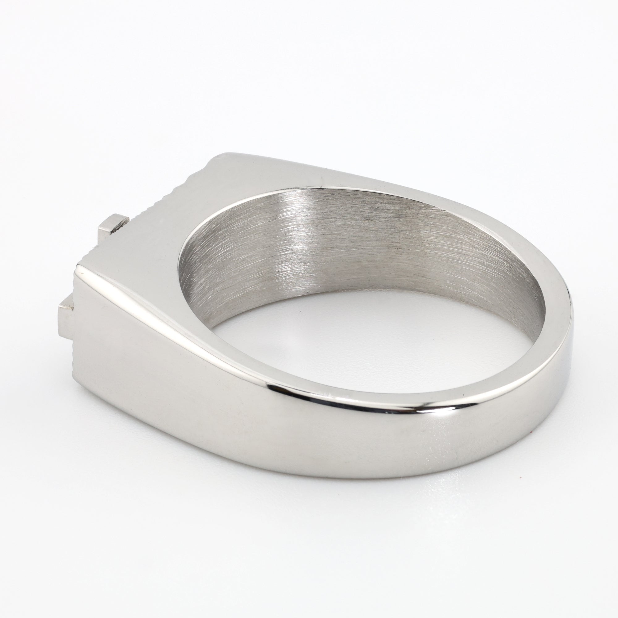 Chrome Covenant Cross Ring