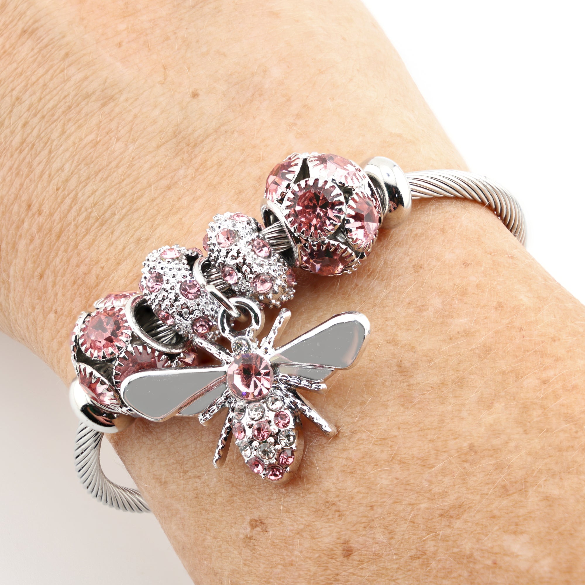 Argenta Rosé Hive Bracelet
