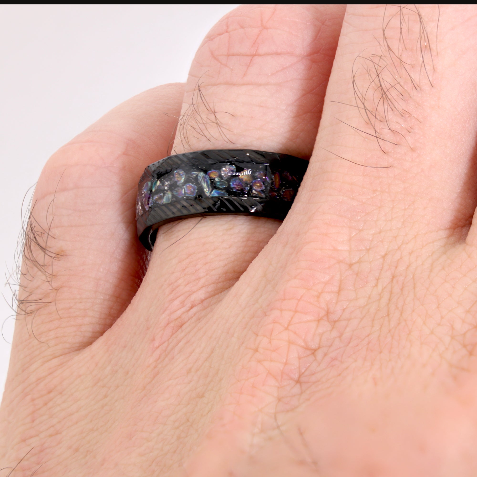 Celestial Relic Meteorite Ring