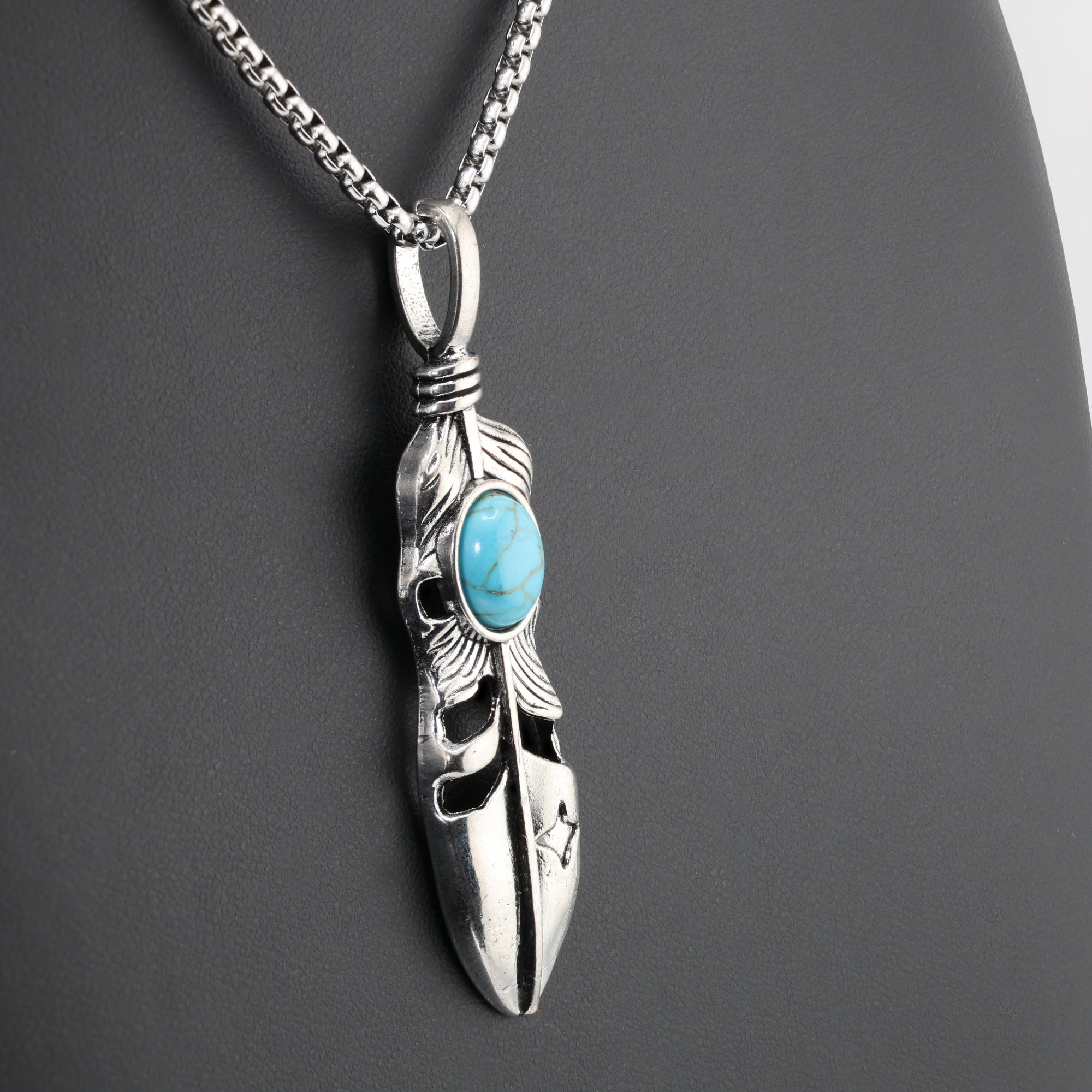 Desert Sky Feather Pendant
