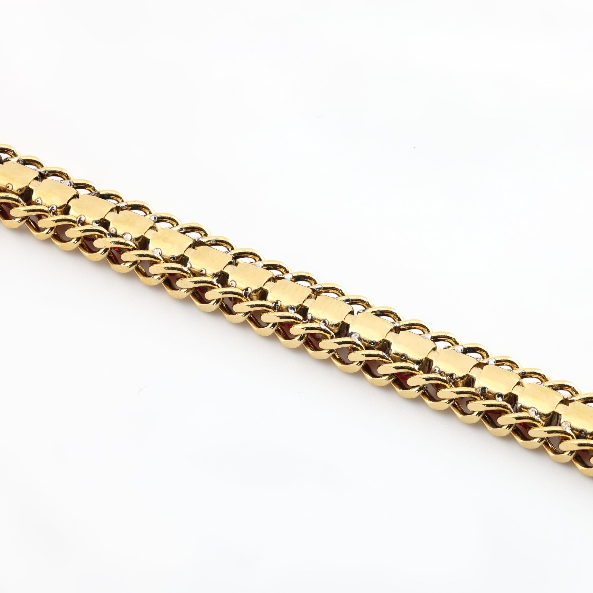 Ruby Sovereign Bracelet
