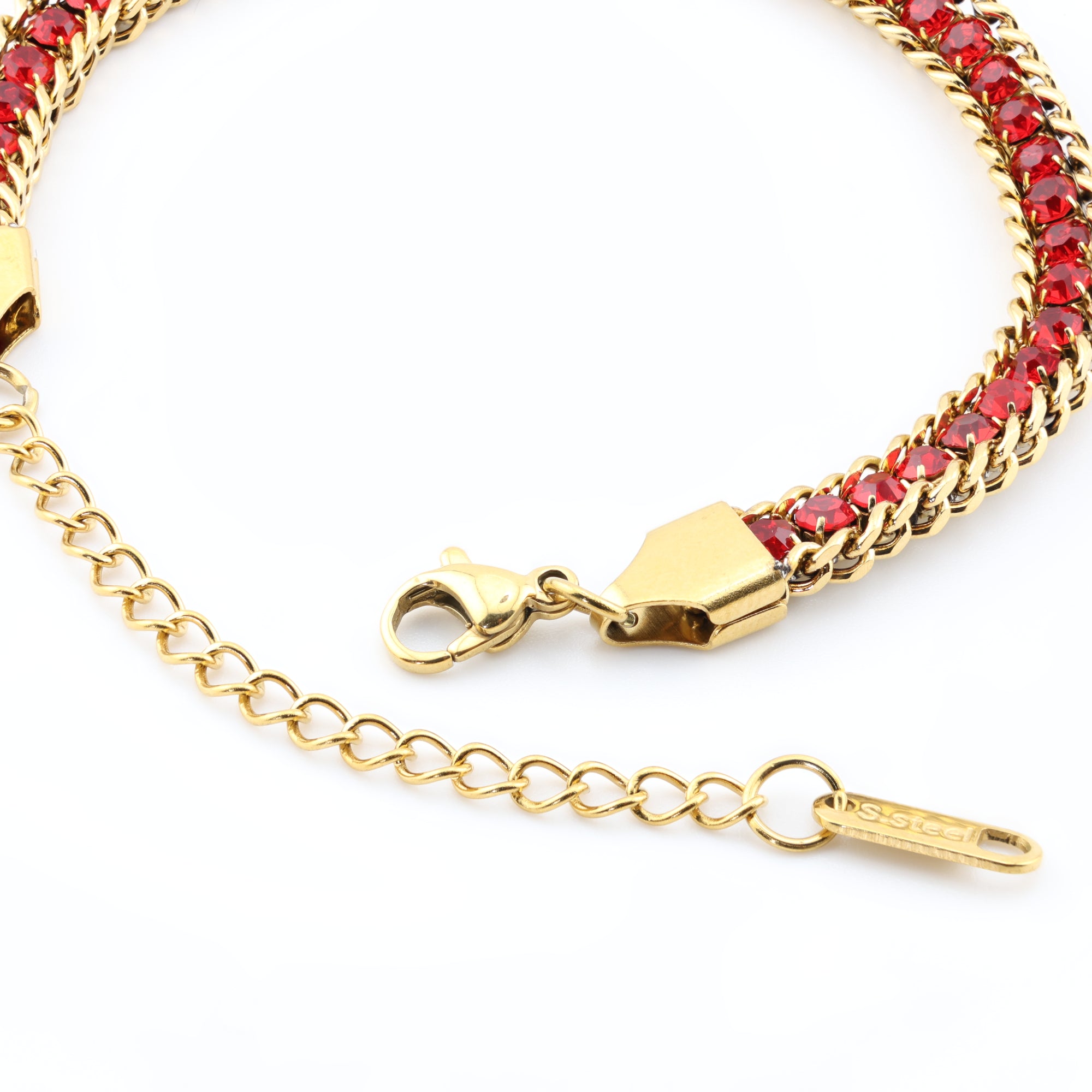 Ruby Sovereign Bracelet