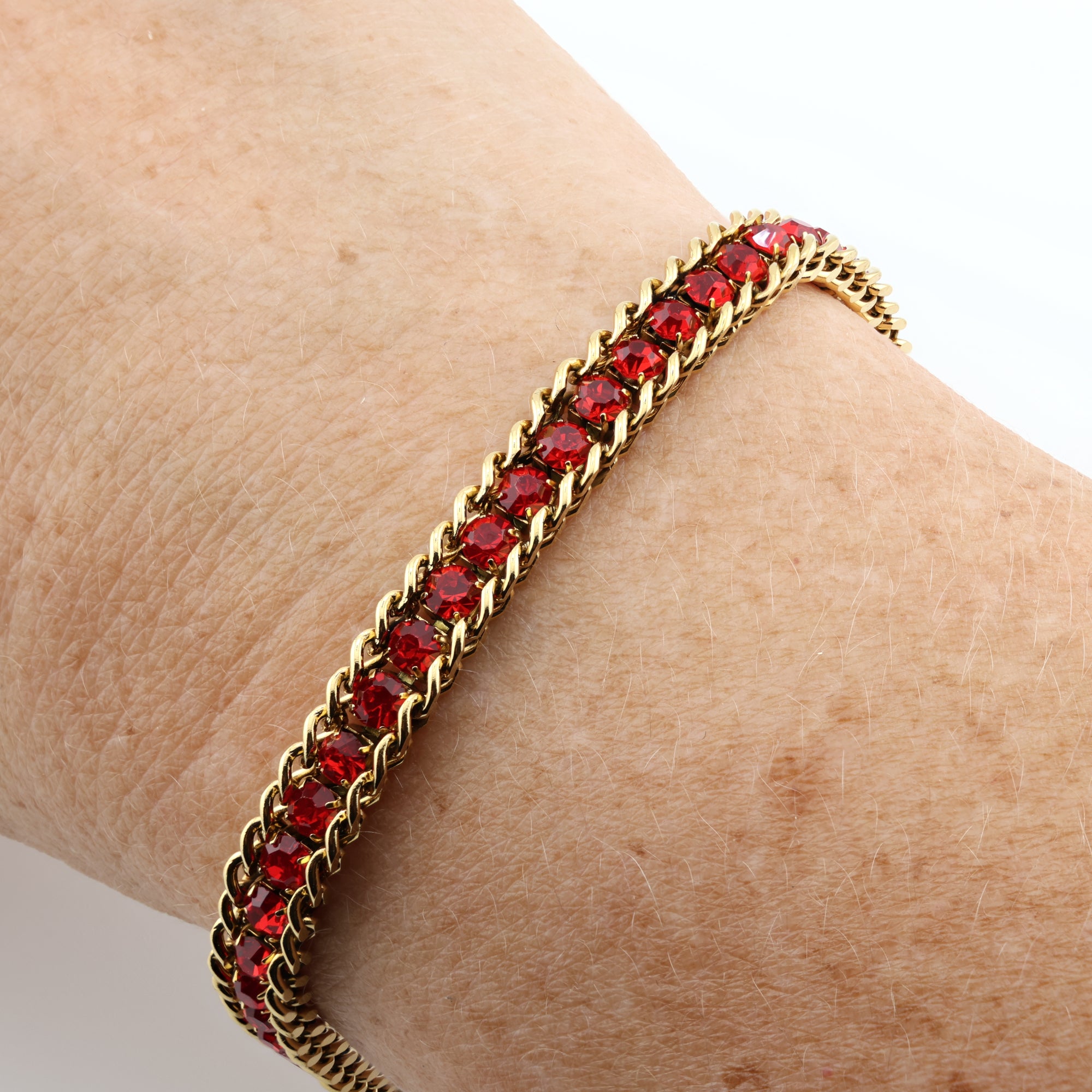 Ruby Sovereign Bracelet